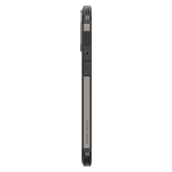 SPIGEN case TOUGH ARMOR MAG compatible with MagSafe for IPHONE 16 Pro gunmetal – Bild 5