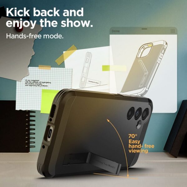 SPIGEN case TOUGH ARMOR for SAMSUNG A54 5G black – Bild 5