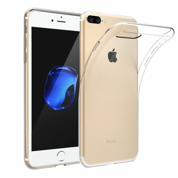 BACK CASE ULTRA SLIM 0,3 mm for IPHONE 7 Plus / 8 Plus transparent