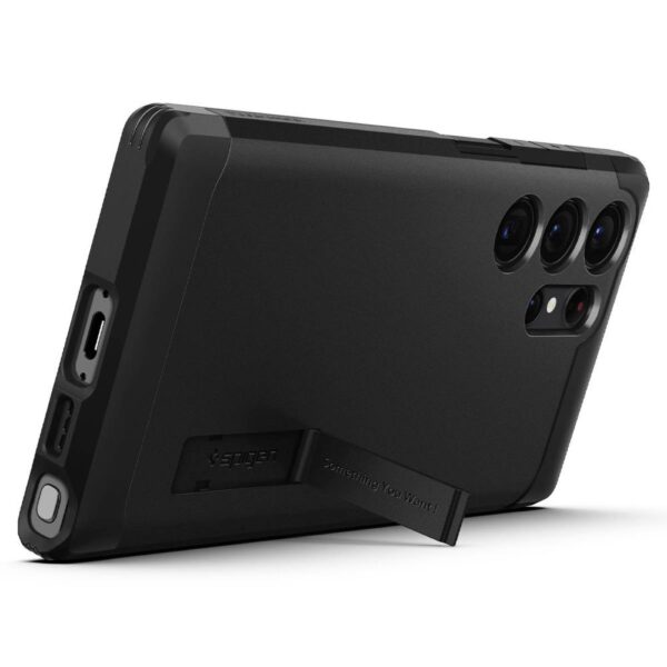 SPIGEN case TOUGH ARMOR for SAMSUNG S23 Ultra black – Bild 4