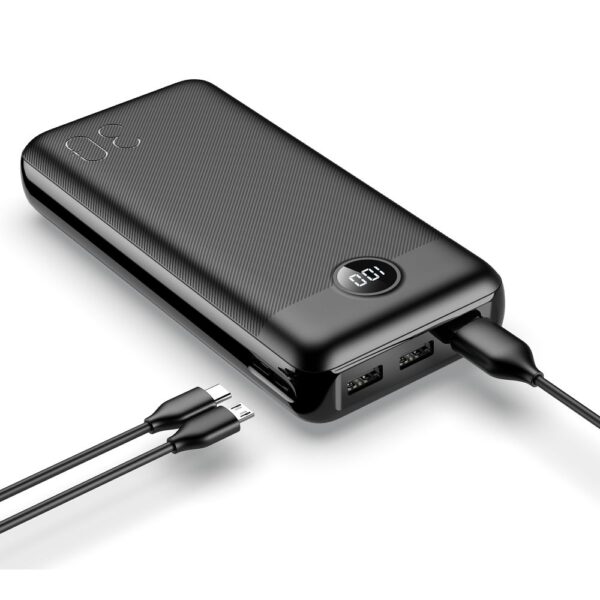 VEGER powerbank 30 000 mAh PD QC3.0 3A 20W L30 (W3008PD) blalck – Bild 5