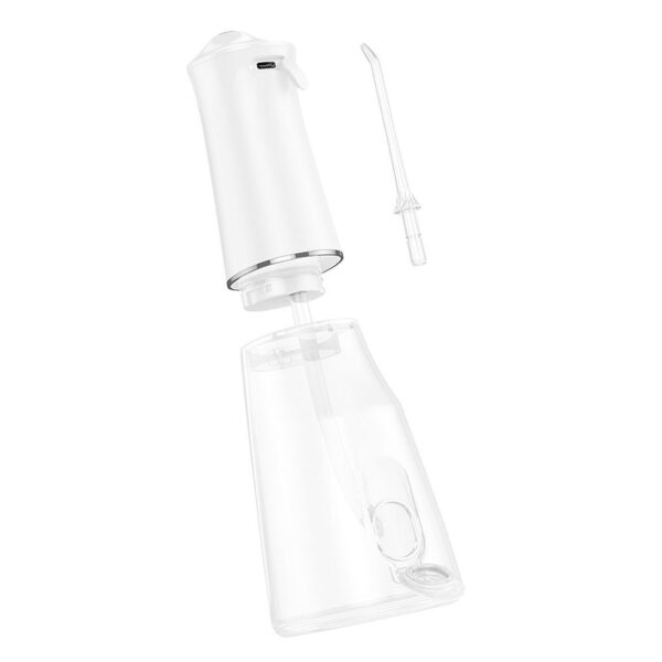 HOCO electric oral flushing device with large-capacity water tank IPX7 HP61 white – Bild 2