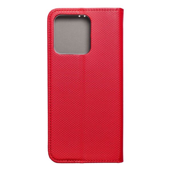 SMART CASE Book for REALME C53 4G red – Bild 4