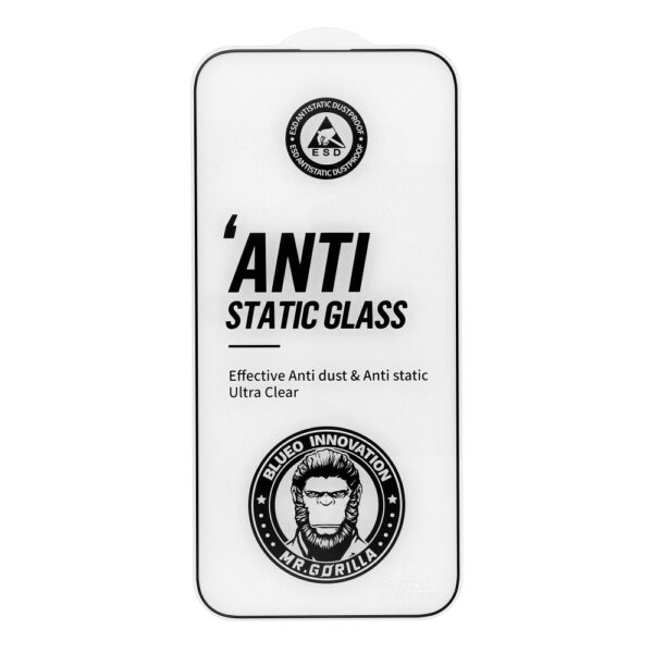 5D Mr. Monkey Glass - Apple iPhone 16 black (Strong HD) – Bild 4