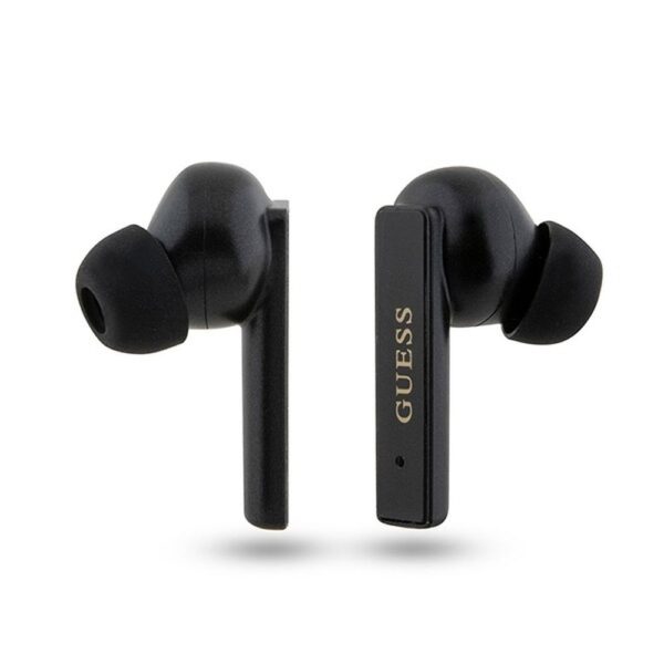 GUESS wireless earphones bluetooth TWS + docking station GUTWSSU20ALEGK (Printed Logo) black – Bild 2