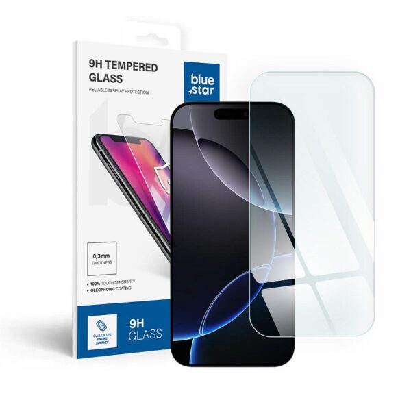 Tempered Glass Blue Star - IPHONE 16 Pro Max – Bild 2
