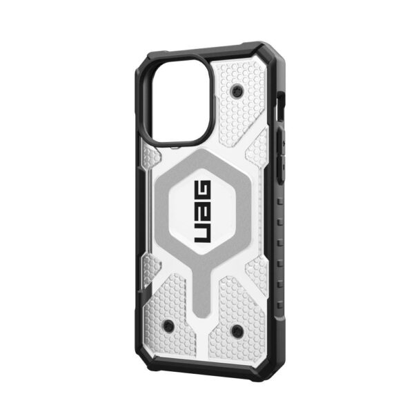 ( UAG ) Urban Armor Gear Pathfinder compatible with Magsafe for IPHONE 15 PRO MAX ice – Bild 3