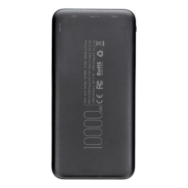 VEGER powerbank 10 000 mAh 2A A10 (W1065) black – Bild 4