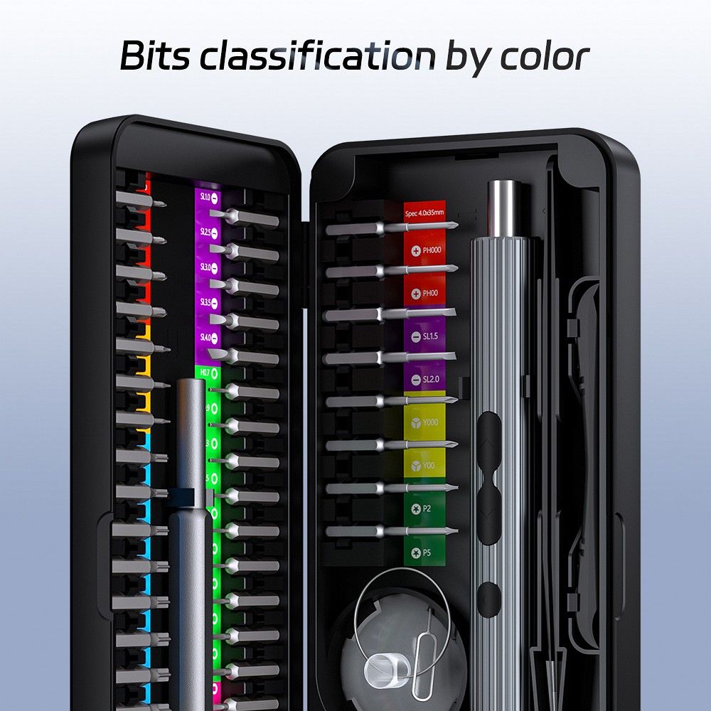 UF-TOOLS - N20 Straight Handle Electric Screwdriver Set 58in1 – Bild 5