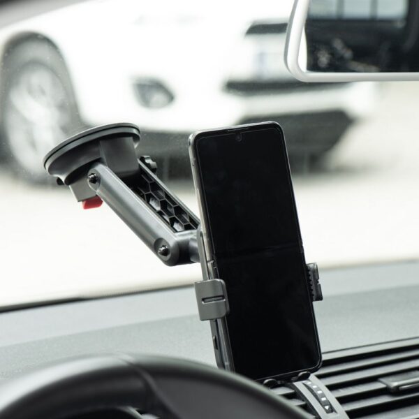 FORCELL car holder to center console/window with wireless charging 15W HS4 – Bild 5