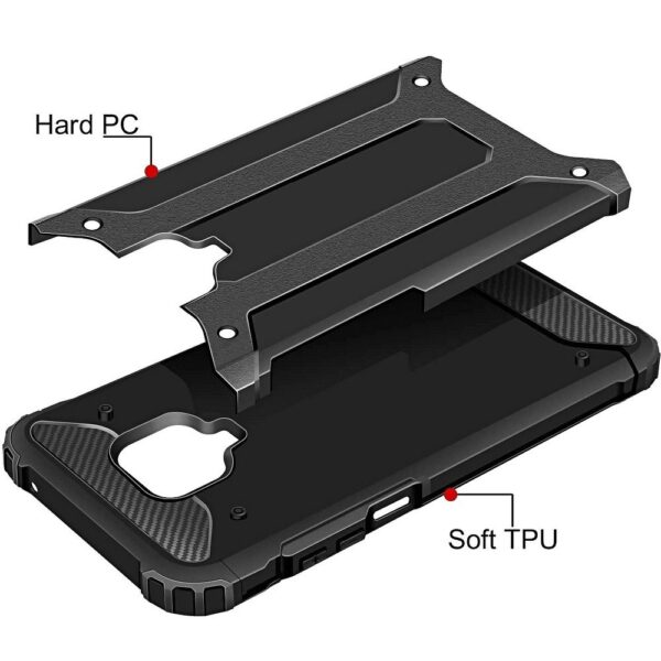 ARMOR case for XIAOMI Redmi Note 9S / 9 Pro black – Bild 5
