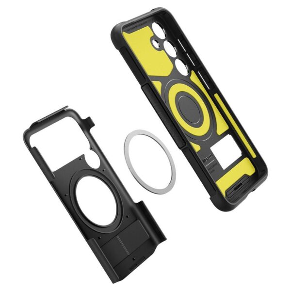 SPIGEN case SLIM ARMOR compatible with Magsafe for SAMSUNG S24 black – Bild 3