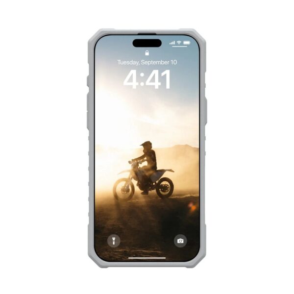 Case (UAG) Urban Armor Gear Pathfinder Clear compatible with MagSafe for IPHONE 16 Pro Max active neon – Bild 2