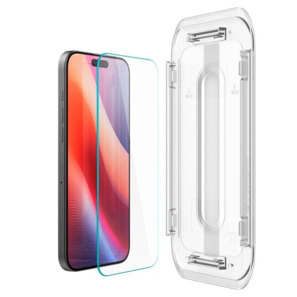 SPIGEN tempered glass GLAS.TR ”EZ FIT” 2-pack for IPHONE 16 Pro Max clear – Bild 5