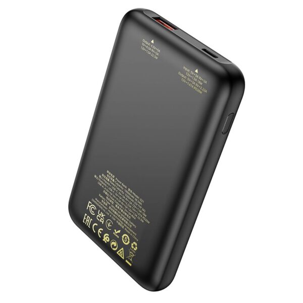 HOCO powerbank 10 000mAh PD QC3.0 3A 22,5W Q21 black – Bild 2