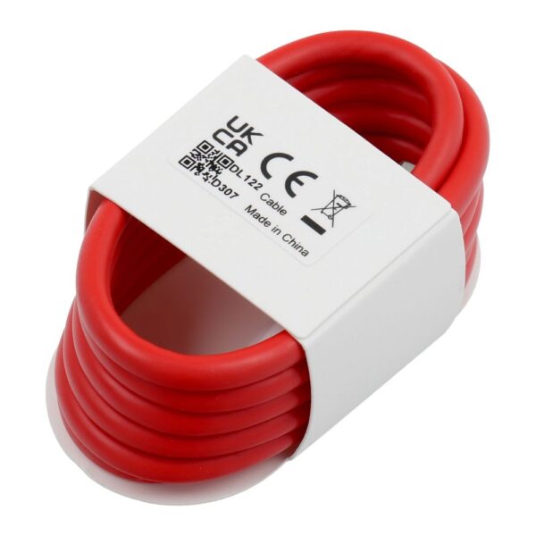 OPPO original cable Type C to Type C 10A DL122 1 m red bulk – Bild 3