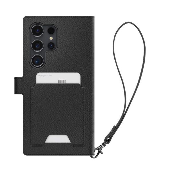 SPIGEN WALLET S Plus book for SAMSUNG S24 Ultra black – Bild 5