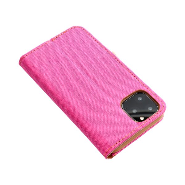 CANVAS Book case for SAMSUNG A14 4G / A14 5G pink – Bild 4