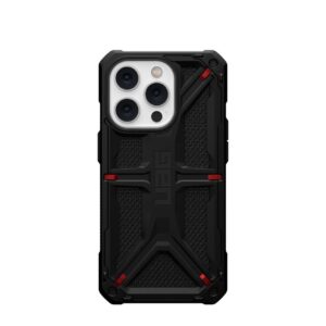 ( UAG ) Urban Armor Gear Monarch case compatible with MagSafe for IPHONE 13 / 14 kevlar black