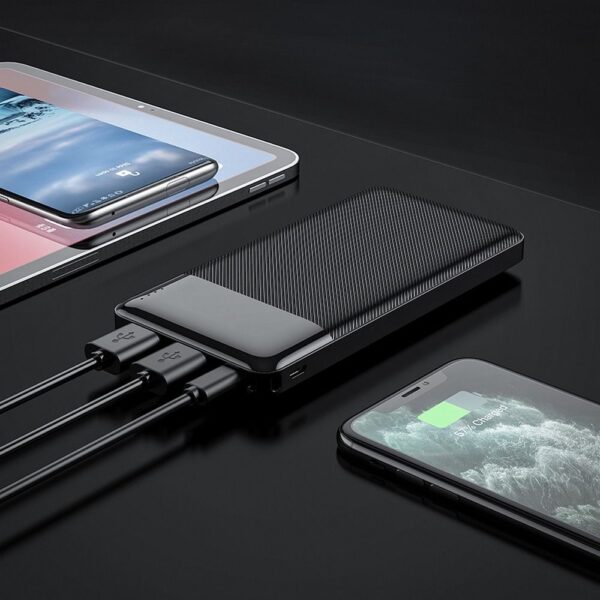 HOCO powerbank 10 000 mAh 2A J72 black – Bild 3