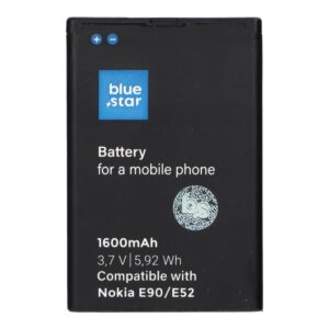BLUE STAR PREMIUM battery for NOKIA E90 / E52 / E71 / N97 / E61i / E63 / 6650 Flip 1600 mAh