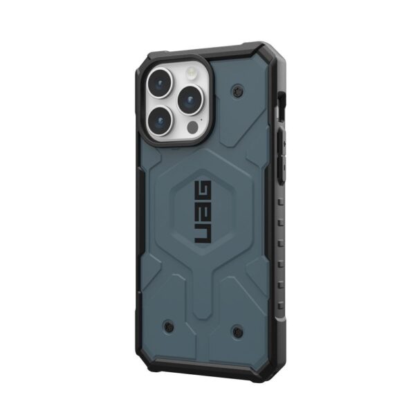 ( UAG ) Urban Armor Gear Pathfinder compatible with Magsafe for IPHONE 15 PRO MAX cloud blue – Bild 4