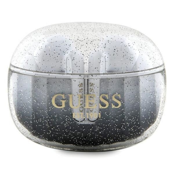 GUESS wireless earphones bluetooth TWS + docking station GUTWSHDGKEEK (Glitter gradient) black