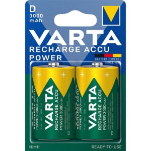 VARTA rechargeable battery R20 (Type D) 3000 mAh Accu Power 2 pcs
