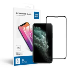 Tempered Glass Blue Star - APP IPHONE Xs/11 Pro 5D Full Cover black
