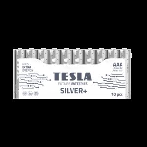 TESLA alkaline battery R3 (AAA) SILVER+ [10x72] 10 pcs