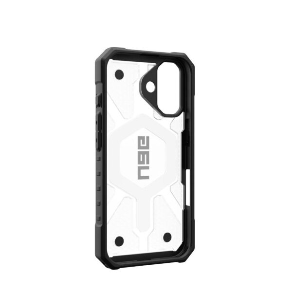 Case (UAG) Urban Armor Gear Pathfinder Clear compatible with MagSafe for IPHONE 16 ice – Bild 4