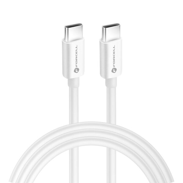 FORCELL F-ENERGY C339 cable Type C to Type C PD QC4.0 5A 100W 2 m white – Bild 5