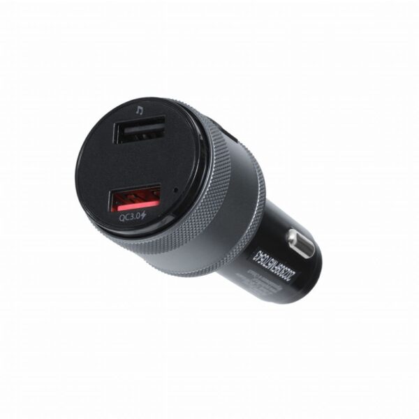 ART transmiter FM bluetooth 5.0 + 2 x USB A QC3.0 FM-57 black – Bild 2