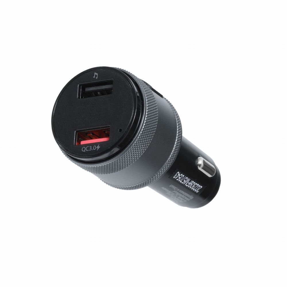 ART transmiter FM bluetooth 5.0 + 2 x USB A QC3.0 FM-57 black – Bild 2