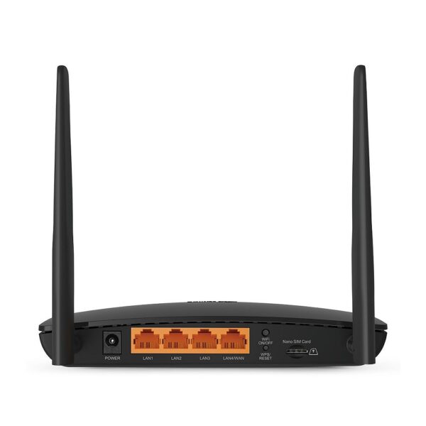 TP-LINK router Wi-Fi 4G LTE SIM card input TL-MR6400 – Bild 2
