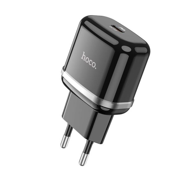 HOCO travel charger Type C PD QC3.0 20W N24 black – Bild 3