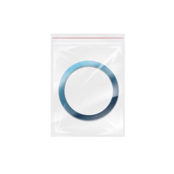 Universal round plate / magnet ring compatible with MagSafe silver – Bild 3