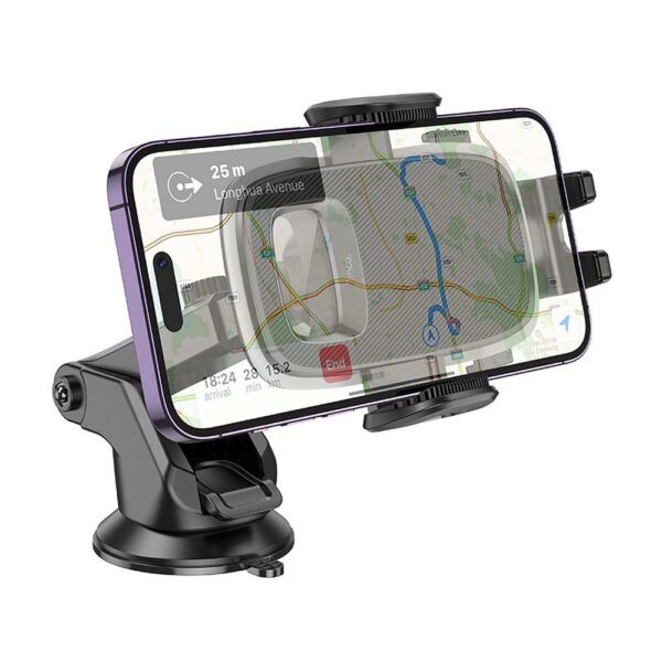 HOCO car holder for windshield / center console H15 dark night black – Bild 2