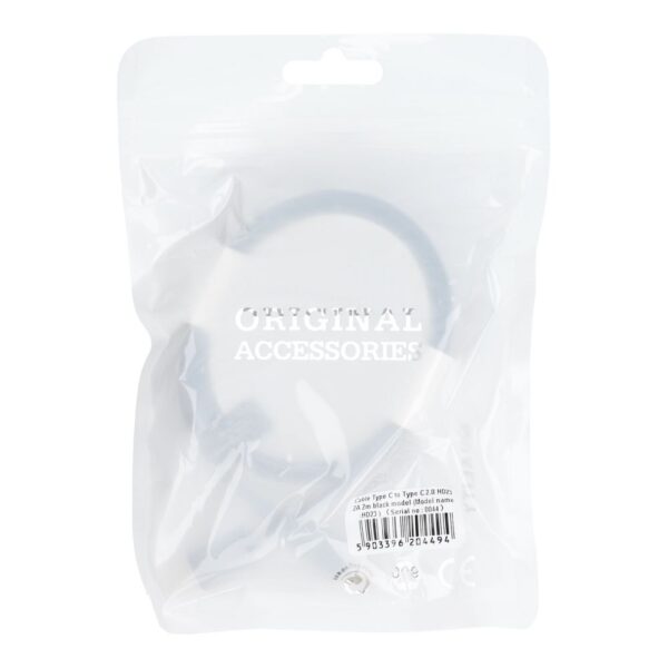 Cable Type C to Type C PD 40W HD23 2 m black – Bild 4