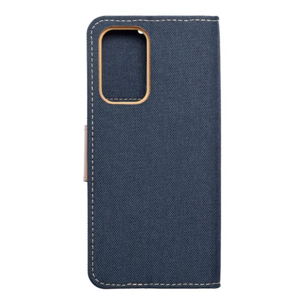 CANVAS Book case for SAMSUNG A53 5G navy blue – Bild 5