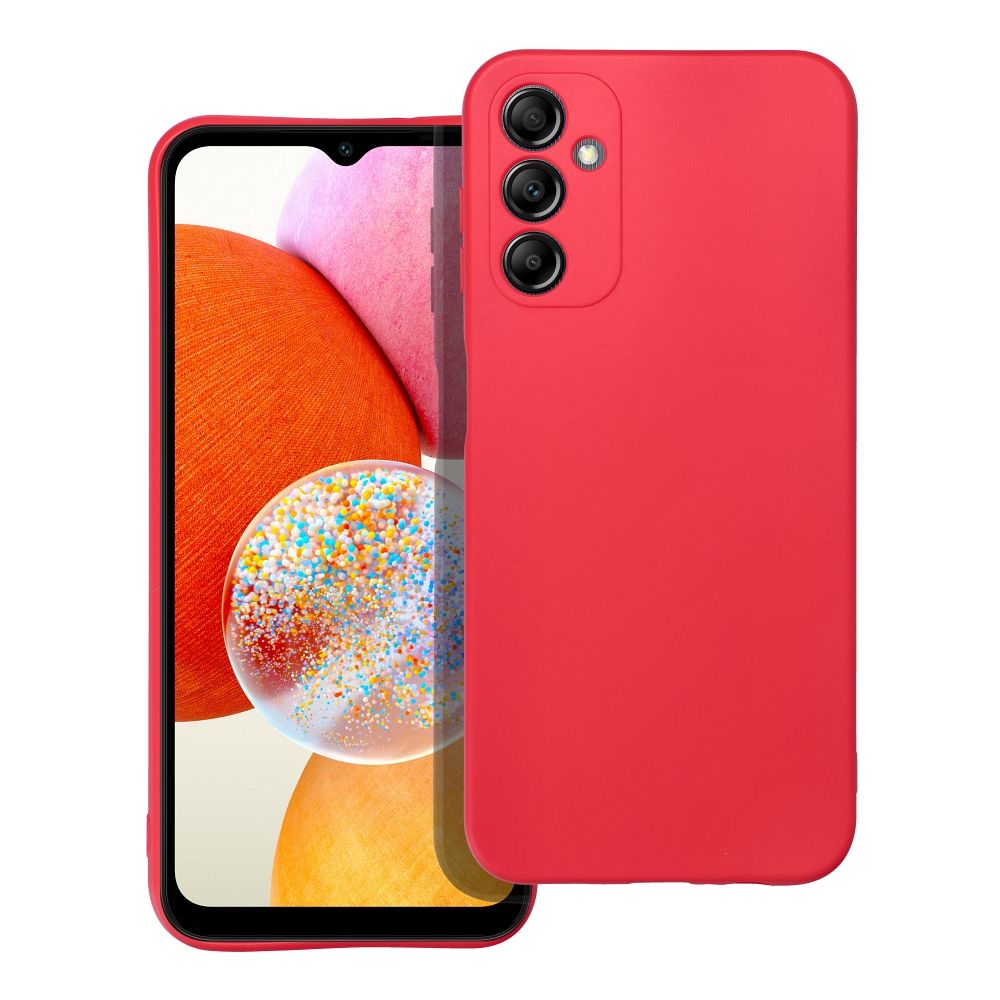 SOFT case for SAMSUNG A14 5G / A14 4G red