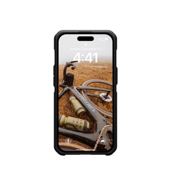 (UAG) Urban Armor Gear Metropolis LT case compatible with MagSafe for IPHONE 15 kevlar black – Bild 5