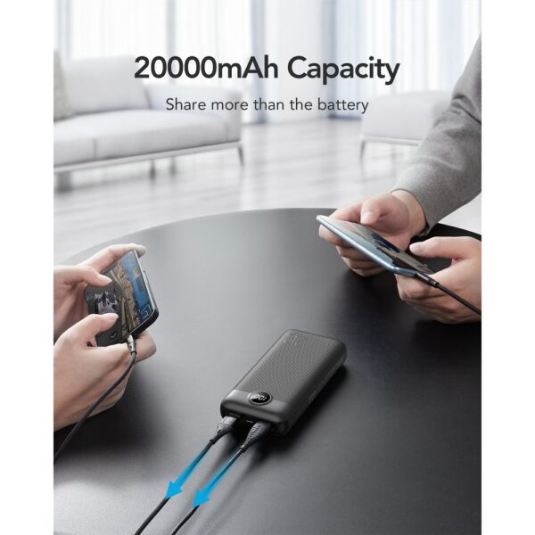VEGER powerbank 20 000 mAh PD QC3.0 2A20W L20S (VP2039PD / W2039PD) white – Bild 4