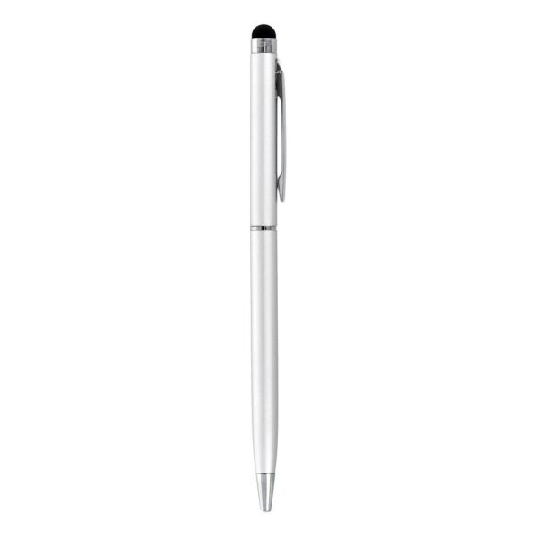 Stylus for Touch Screens Capacitive with PEN silver