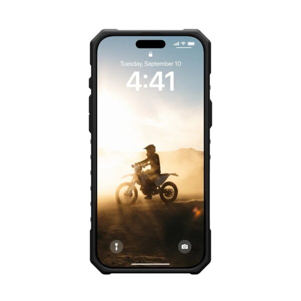 Case (UAG) Urban Armor Gear Pathfinder compatible with MagSafe for IPHONE 16 Pro Max silver – Bild 2