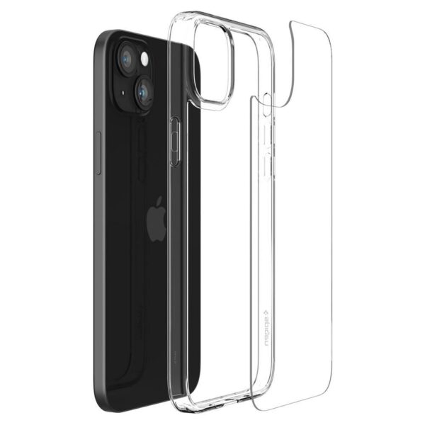 SPIGEN case AIRSKIN HYBRID for IPHONE 15 transparent – Bild 4