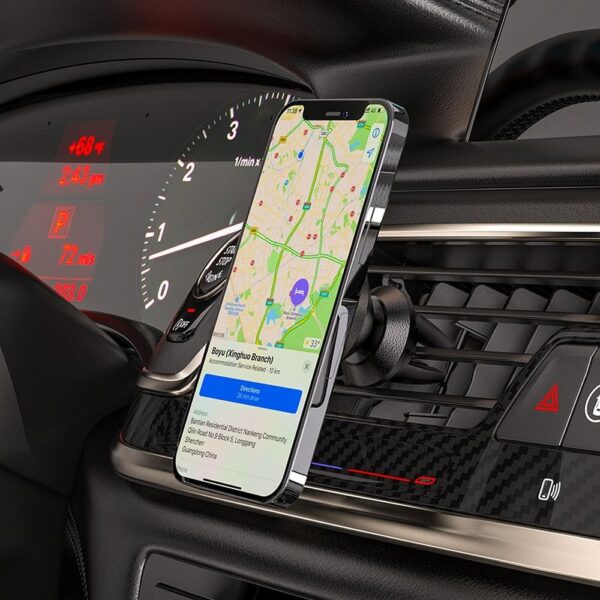 HOCO magnetic car holder for air vent CA81 black – Bild 2