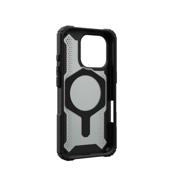 Case (UAG) Urban Armor Gear Plasma XTE compatible with MagSafe for IPHONE 16 Pro black / orange – Bild 5