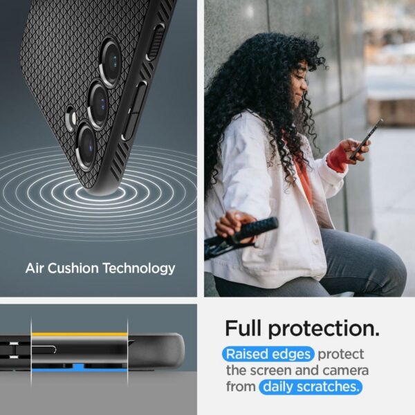 SPIGEN case LIQUID AIR for SAMSUNG S23 Plus matte black – Bild 5