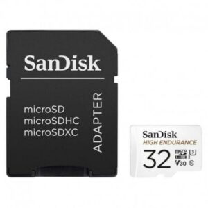 SANDISK memory card microSD 32GB 100MB/s class 10 with adapter SD